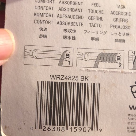 NWT Wilson Classic Cushion Aire Perforated Handgrip Replacement SFU0513 - Picture 6 of 6